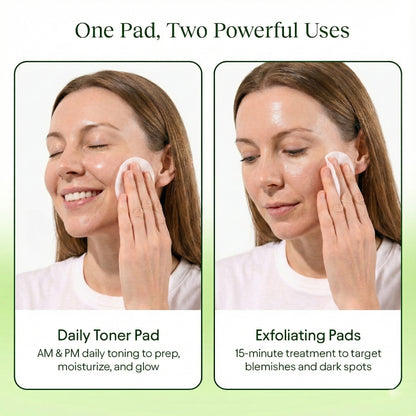 JIYU | Toning Polish Pads - 100 Count